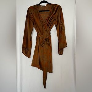 12th Tribe wrap dress